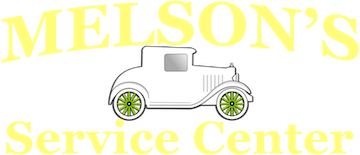 Melsons Service Center logo, celebrating 55 years
