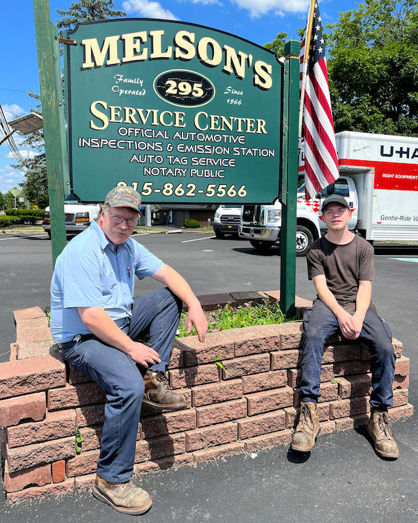 Tony and Jack Melson