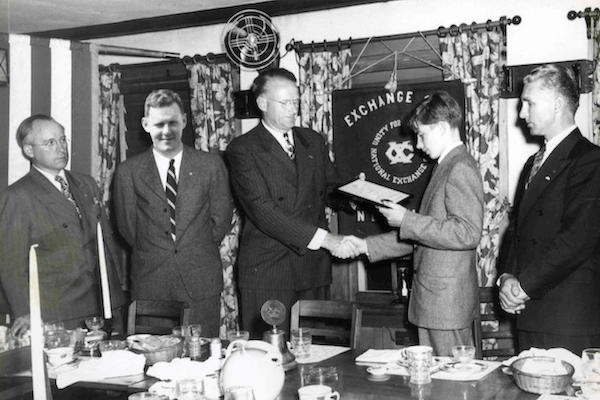 Vintage picture of the New Hope Exchange Club