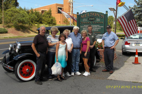 Melson family in 2010