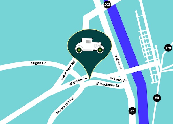 Map of New Hope PA